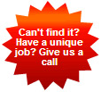 Can't find it? Give us a call