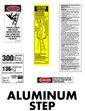 Aluminum Step Ladder Safety Labels