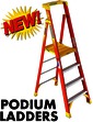 Fiberglass Podium Ladders