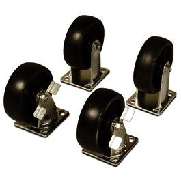 CASTERS 4-6100-PHB-K