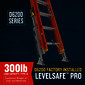 Fiberglass Extension Ladders w/ Pro Leveler