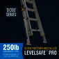 Aluminum Extension Ladders w/ Pro Leveler