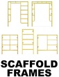 Steel Scaffolding End Frames