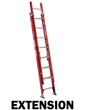Fiberglass Extension Ladders 